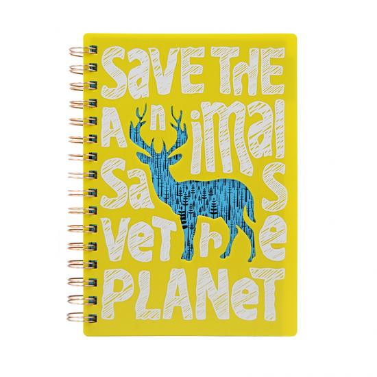 A5 eco friendly reciclado pp notebook