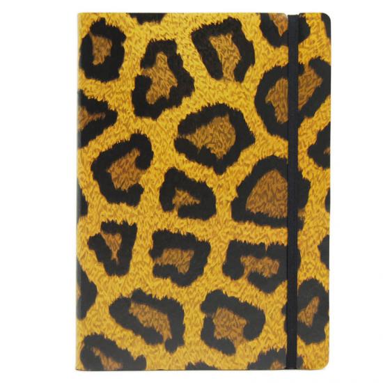 4C impressão com padrão de leopardo notebook