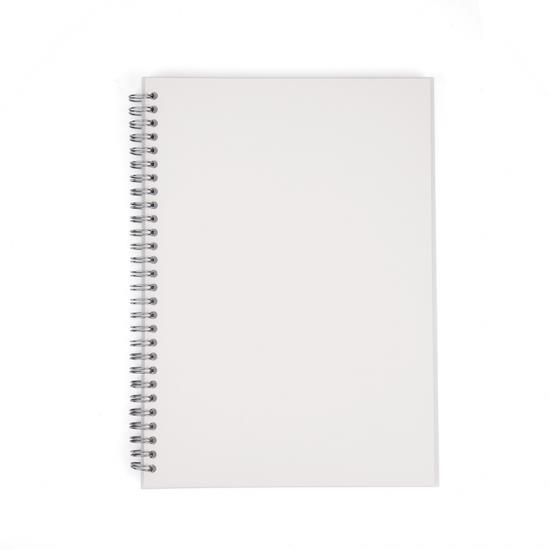 Caderno de papel branco
